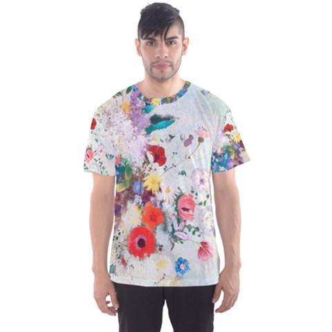 Floral Bouquet Men s Sports Mesh Tee by Sobalvarro