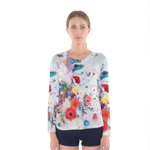 Floral Bouquet Women s Long Sleeve Tee by Sobalvarro