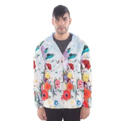 Floral Bouquet Men s Hooded Windbreaker by Sobalvarro