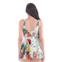 Floral Bouquet Skater Dress Swimsuit View2