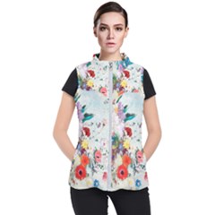 Floral Bouquet Women s Puffer Vest by Sobalvarro