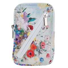 Floral Bouquet Belt Pouch Bag (small) by Sobalvarro