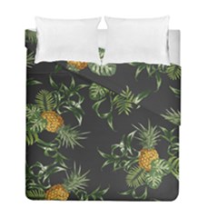 Pineapples Pattern Duvet Cover Double Side (full/ Double Size) by Sobalvarro