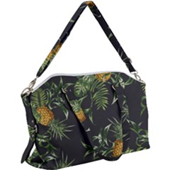 Pineapples Pattern Canvas Crossbody Bag by Sobalvarro
