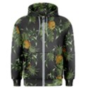 Pineapples pattern Men s Zipper Hoodie View1