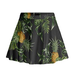Pineapples Pattern Mini Flare Skirt by Sobalvarro