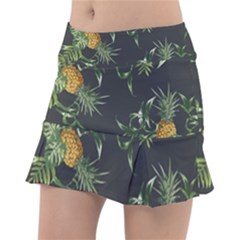 Pineapples Pattern Tennis Skirt by Sobalvarro