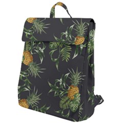 Pineapples Pattern Flap Top Backpack by Sobalvarro