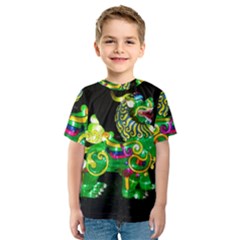 Green Ki Rin Kids  Sport Mesh Tee