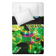 Green Ki Rin Duvet Cover Double Side (single Size)