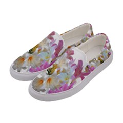 Lilies Belladonna Easter Lilies Women s Canvas Slip Ons by Simbadda