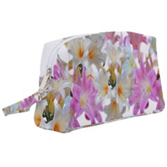 Lilies Belladonna Easter Lilies Wristlet Pouch Bag (large) by Simbadda