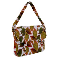 Leaves Autumn Fall Colorful Buckle Messenger Bag by Simbadda