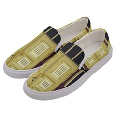 Graphic Door Entry Exterior House Men s Canvas Slip Ons by Simbadda