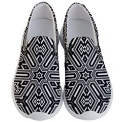 Grid Pattern Backdrop, Backgrounds Textures Men s Lightweight Slip Ons by Simbadda