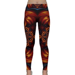 Abstract Art Artwork Fractal Design Classic Yoga Leggings by Simbadda