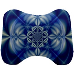 Abstract Art Artwork Fractal Design Head Support Cushion by Simbadda