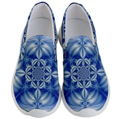 Abstract Art Artwork Fractal Design Men s Lightweight Slip Ons by Simbadda