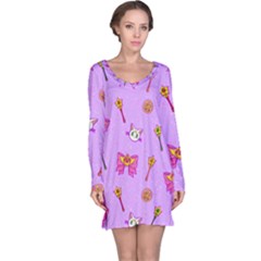 Moon Long Sleeve Nightdress by Mezalola