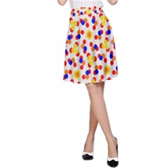 Polka Dot Party A-line Skirt by VeataAtticus