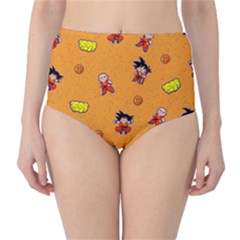 Dragonball Classic High-waist Bikini Bottoms by Mezalola