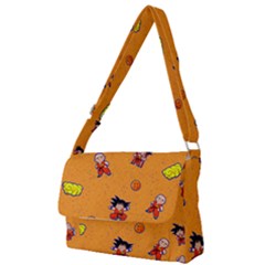 Dragonball Full Print Messenger Bag by Mezalola