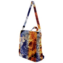 Earth World Globe Universe Space Crossbody Backpack by Sudhe