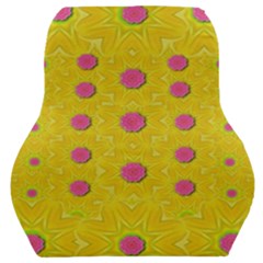 Bloom On In  The Sunshine Decorative Car Seat Back Cushion  by pepitasart