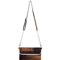 City Night Dark Architecture Lamps Mini Crossbody Handbag by Sudhe