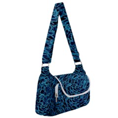 Neon Abstract Surface Texture Blue Multipack Bag