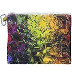 Background Star Abstract Colorful Canvas Cosmetic Bag (xxxl)