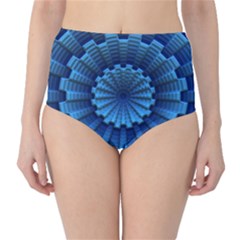 Mandala Background Texture Classic High-waist Bikini Bottoms