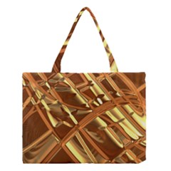 Gold Background Form Color Medium Tote Bag by Alisyart