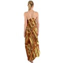 Gold Background Form Color Cami Maxi Ruffle Chiffon Dress View2