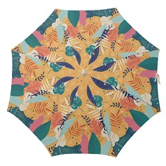 Tropical Pattern Straight Umbrellas by Valentinaart