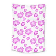 Pink Flower Small Tapestry by scharamo