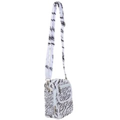 Zebra Shoulder Strap Belt Bag by scharamo