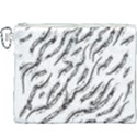 Zebra Canvas Cosmetic Bag (XXXL) View1