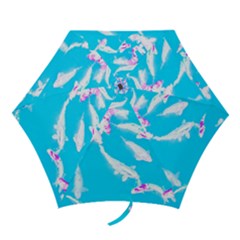 Koi Carp Scape Mini Folding Umbrellas by essentialimage
