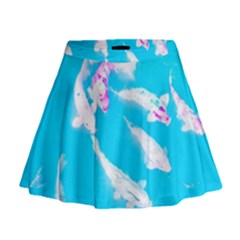 Koi Carp Scape Mini Flare Skirt by essentialimage