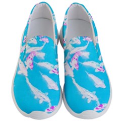 Koi Carp Scape Men s Lightweight Slip Ons by essentialimage