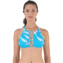 Koi Carp Scape Perfectly Cut Out Bikini Top View1