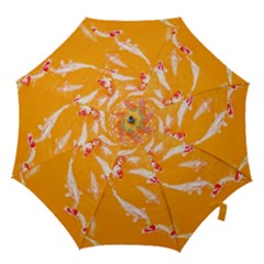 Koi Carp Scape Hook Handle Umbrellas (small) by essentialimage