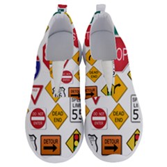 Street Signs Stop Highway Sign No Lace Lightweight Shoes