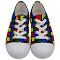 N 6 Kids  Low Top Canvas Sneakers View1