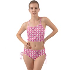 Sakura Flower Pattern Mini Tank Bikini Set