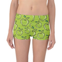 Fruit Apple Green Boyleg Bikini Bottoms by HermanTelo