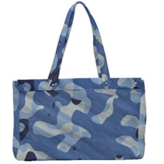 Tarn Blue Pattern Camouflage Canvas Work Bag