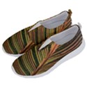 Leaf Patten Lines Colorful Plant No Lace Lightweight Shoes View2