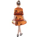 African Background Kids  All Frills Chiffon Dress View2